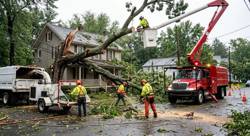 Emergency Tree Removal in Montgomery County, PA