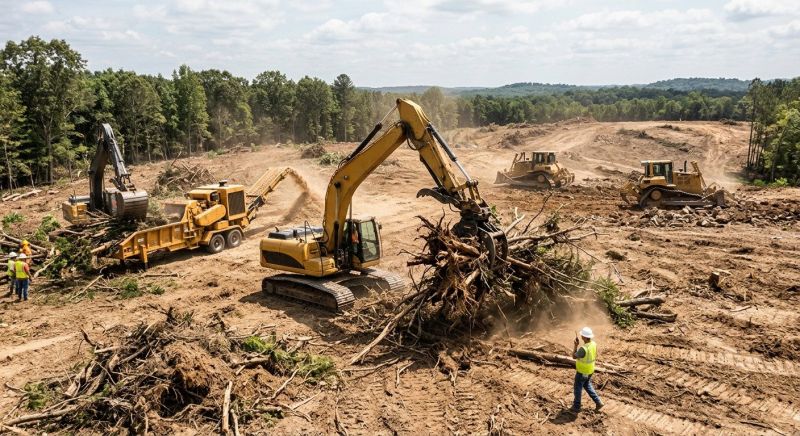 Commercial Land Clearing in Cumming, GA