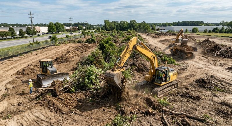 Commercial Property Clearing in Houston, TX