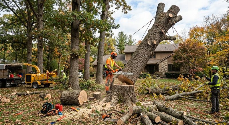 Hickory Tree Removal in Duluth, MN