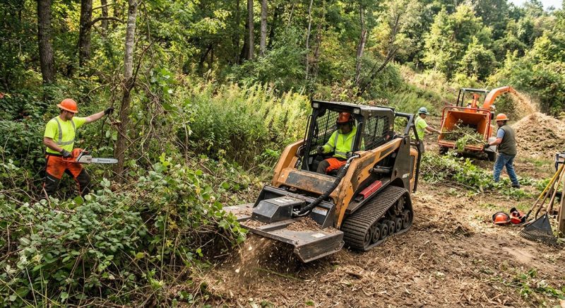 Land Clearing in Gwinnett County, GA