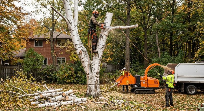 Maple Tree Removal in Montgomery County, PA