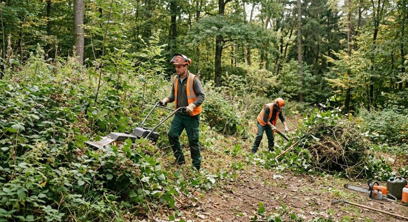 Thicket Clearing in Cumming, GA